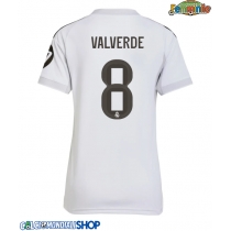 Maglie da calcio Real Madrid Federico Valverde #8 Prima Maglia Femminile 2025-26 Manica Corta